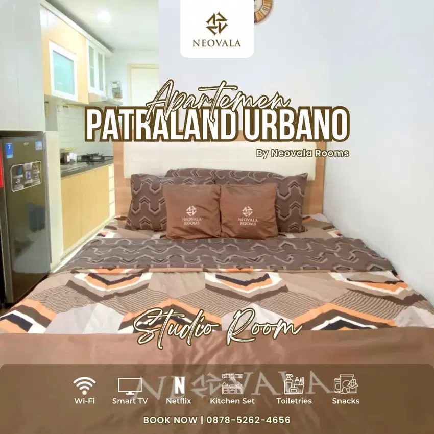 Staycation Romantis di Apartemen Patraland Urbano by Neovala