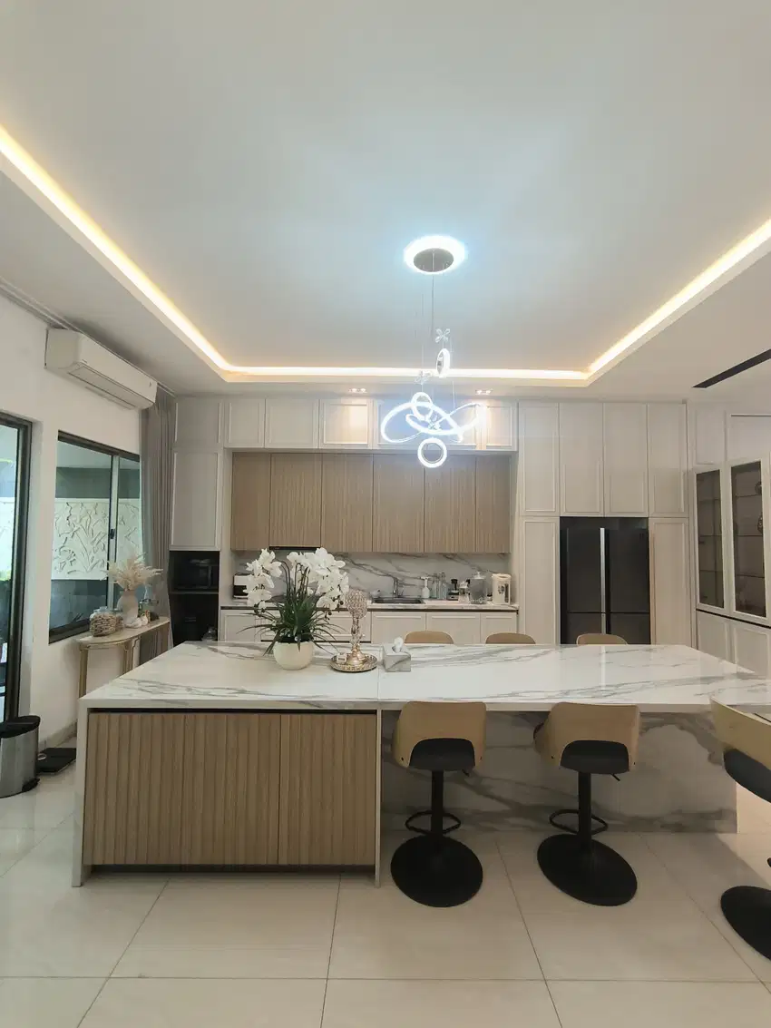 Dijual Rumah Furnish Interior Bagus Golf Island PIK