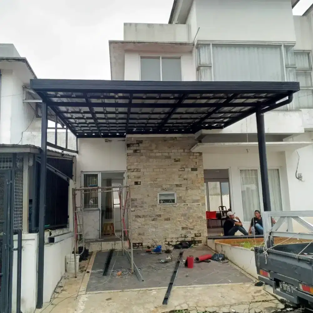 Kanopi Baja ringan Atap spandek