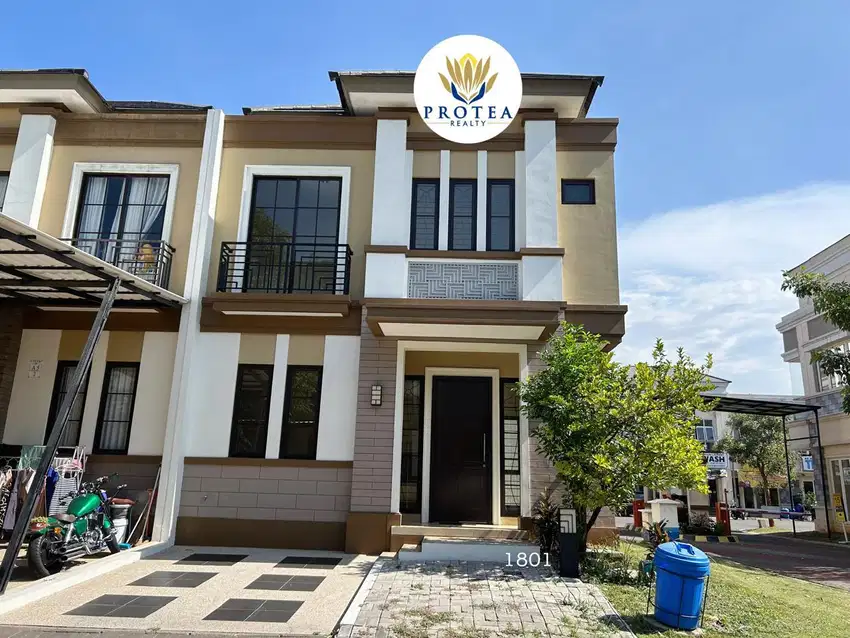 Rumah Hoek dalam Cluster di BSD