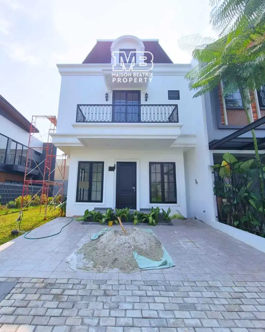 DIJUAL RUMAH BARU BERKONSEP AMERICAN CLASSIC SIAP HUNI DI ICON BSD