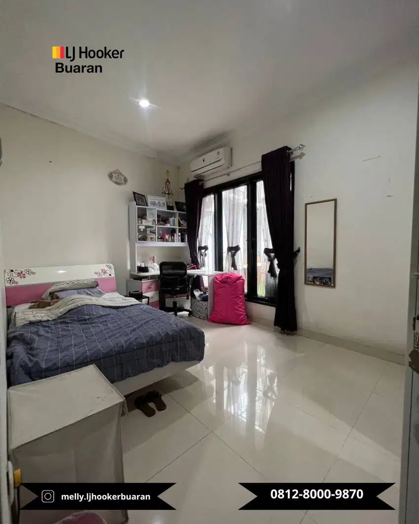 Dapatkan rumah 1 lantai yang asri Cipinang Indah, Jakarta Timur