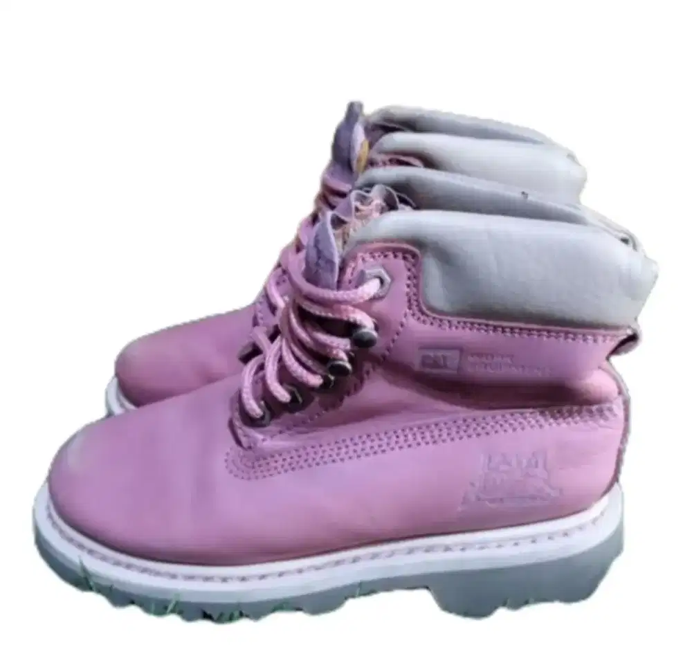 Sepatu Anak Wanita Caterpillar Boots Size 35