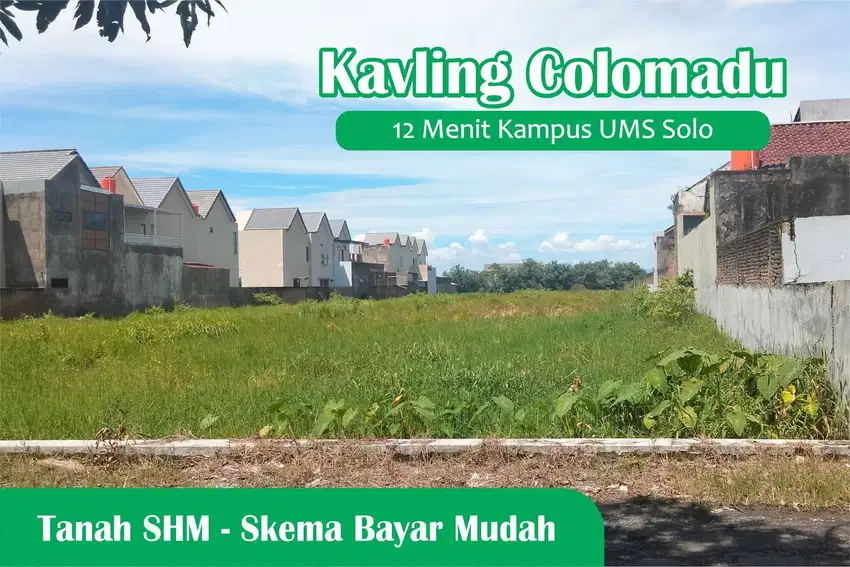 Beli Kavling Sekarang, Bangun Nanti – Lokasi Strategis di Colomadu!