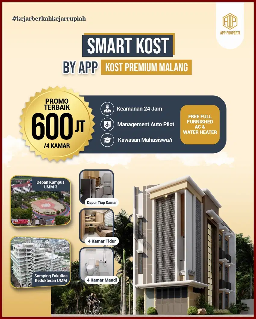 Penuhi Impian Anda Untuk Memiliki Rumah Kost Ekonomis Depan UMM