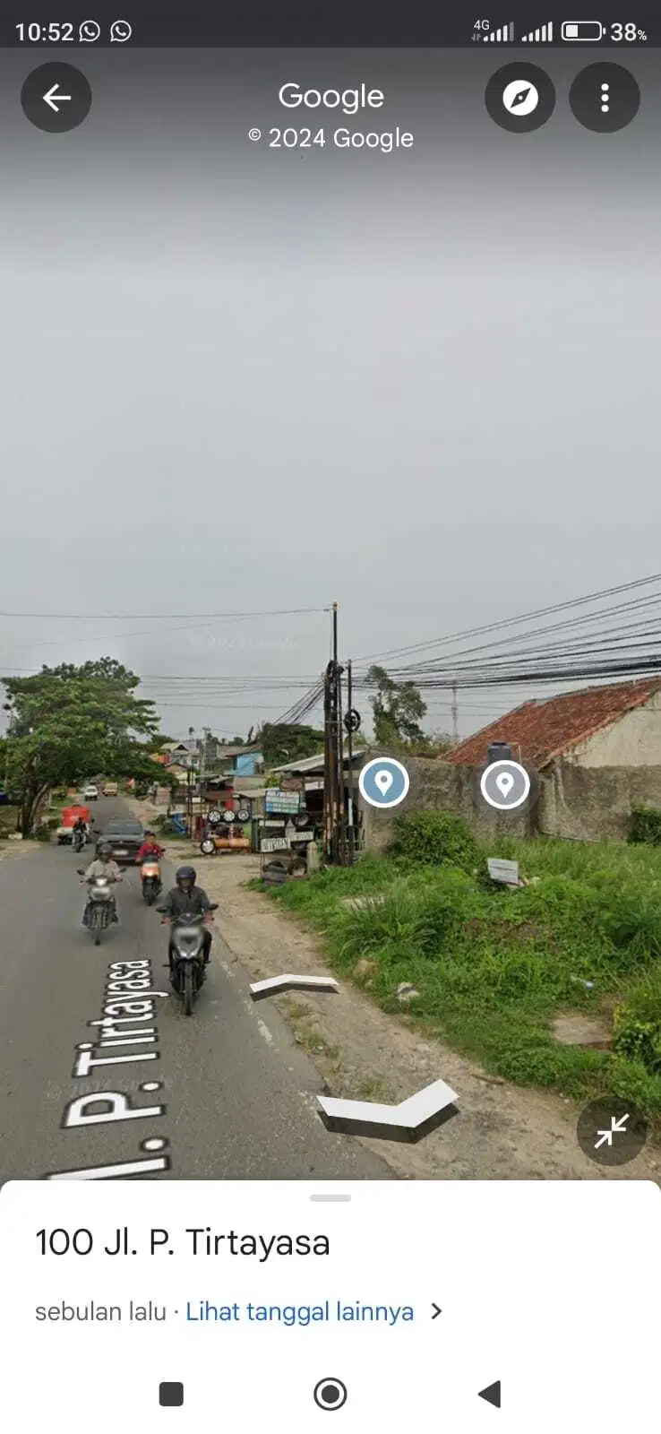TANAH PINGGIR JALAN RAYA TIRTAYASA SUKABUMI BANDAR LAMPUNG DIJUAL