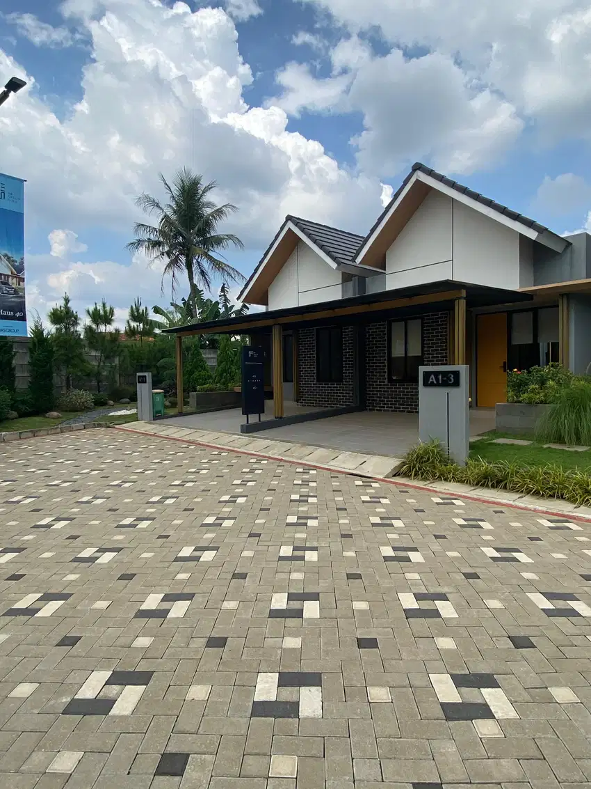 Perumahan mewah di atang sanjaya bogor,kayu manis