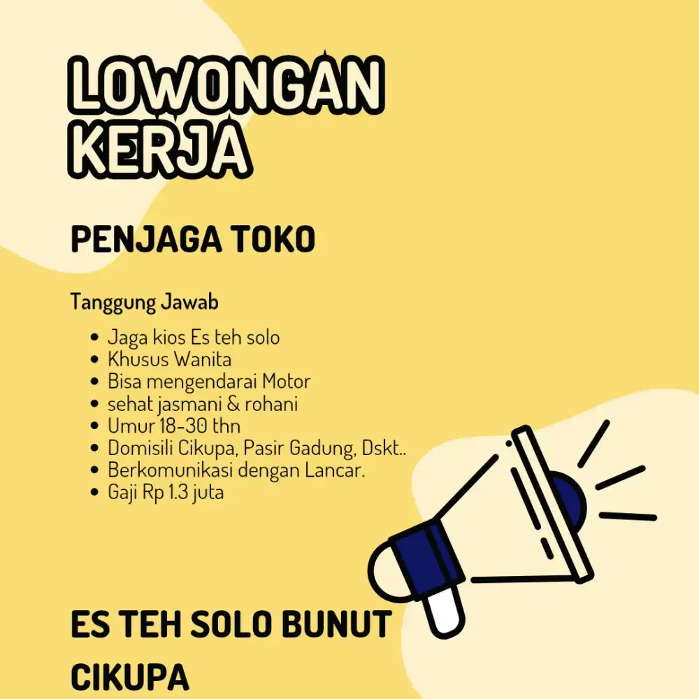 STAF PENJAGA TOKO
