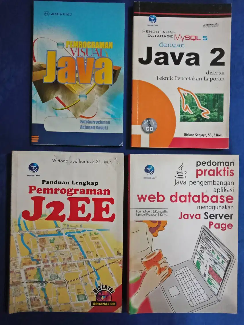 Jual bundle buku Java Development, Software Engineering, & Mapinfo