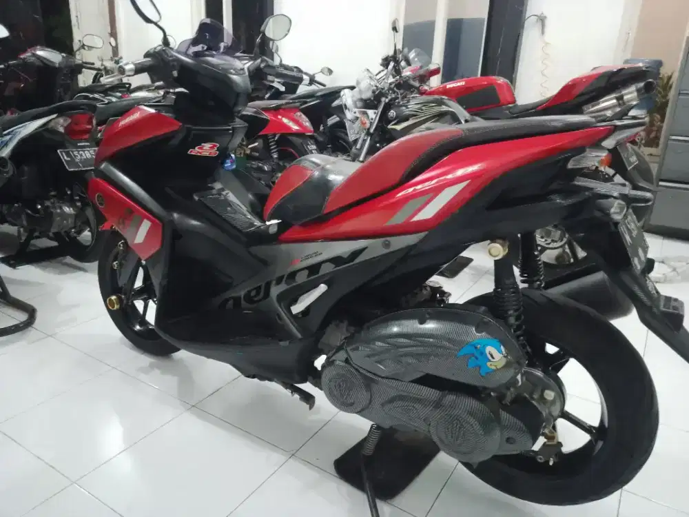 Mokas Yamaha Aerox 155 VVA Tahun 2018 Plat W