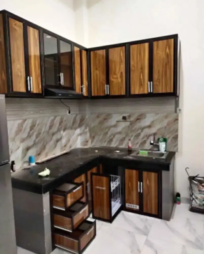 Kitchenset almunium acp ,tahan air anti rayap $ blmp