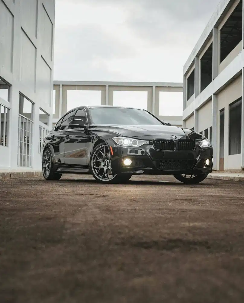 BMW 335i 2012 hitam black 330i 2013 mesin n55 335i 2013 modif mods bu
