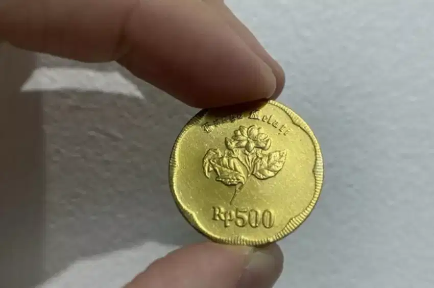DIJUAL UANG Kuno Jadul 500 Rupiah Melati SAYA CUMA ADA 1 PCS/KEPING.