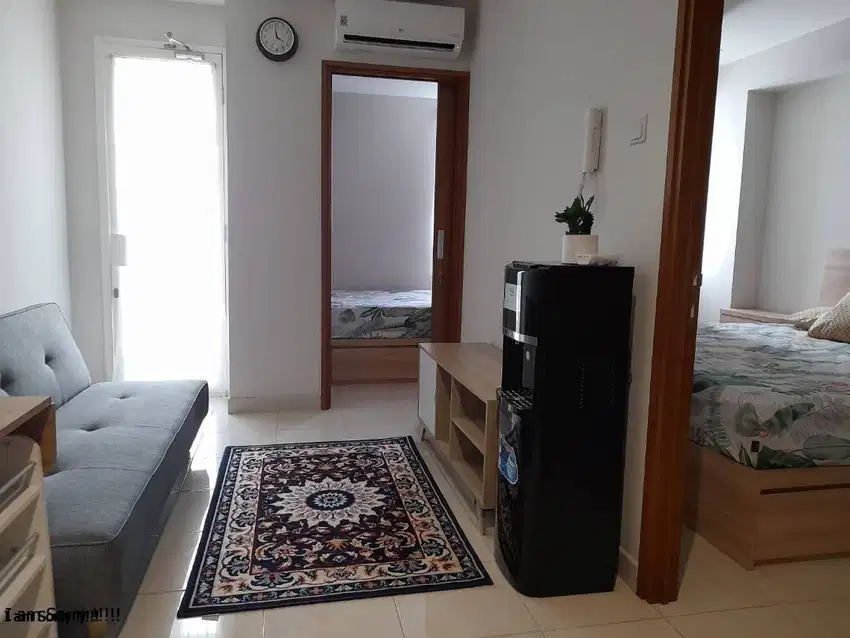 Di sewa apartemen cinere bellevue 2BR ,hadap selatan , lower floor