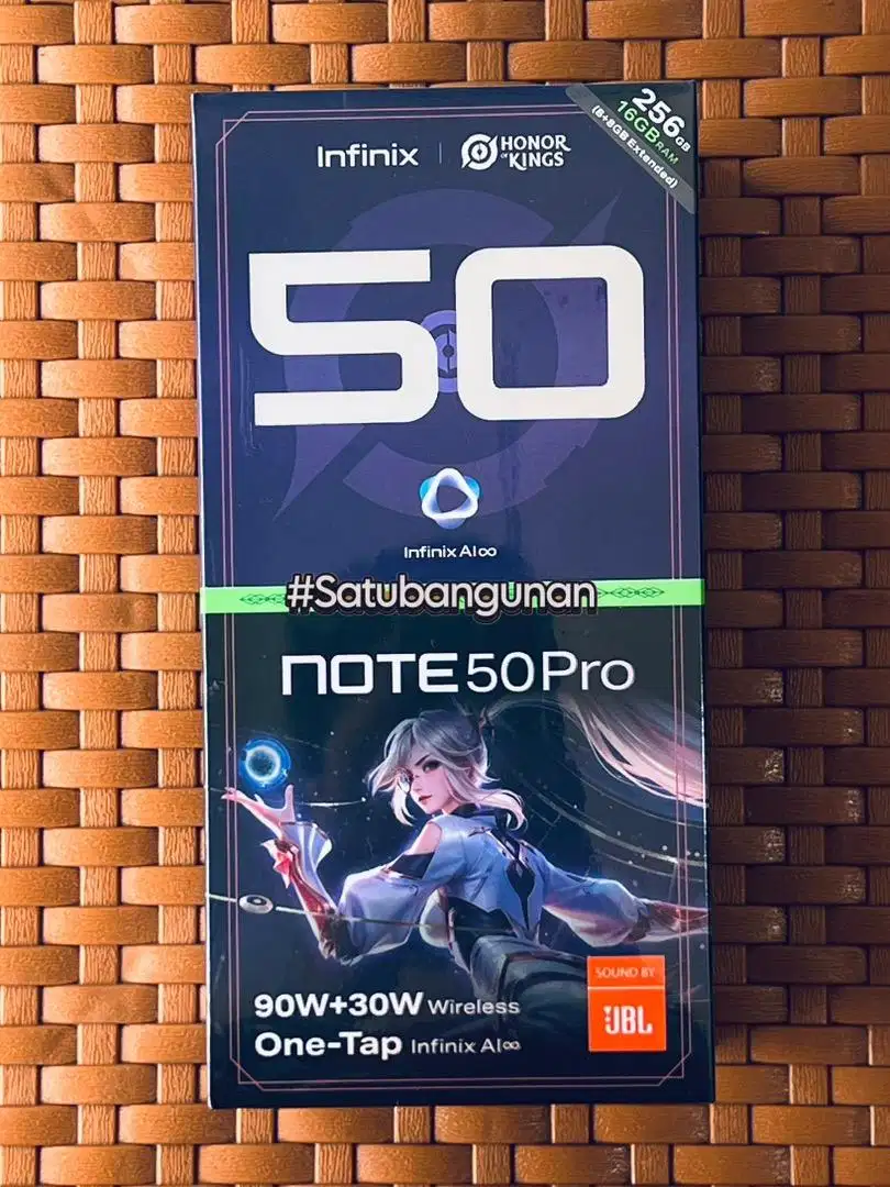 Infinix Note 50 Pro Ram 8/256 Gb Baru Segel box Garansi Resmi 1 Tahun