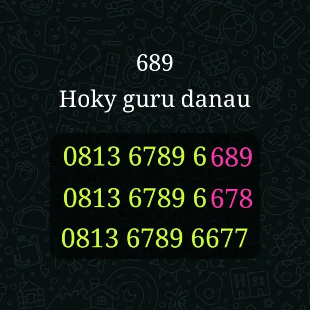 Nomor cantik angka naik