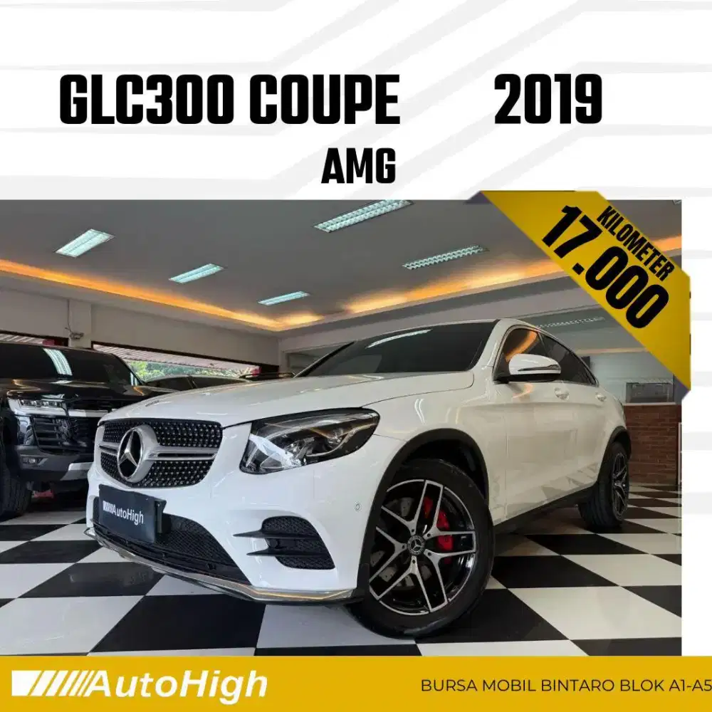 DP10% [Km17.000] GLC300 Coupe AMG 2019 / GLC 300 Reg 2020 #AUTOHIGH