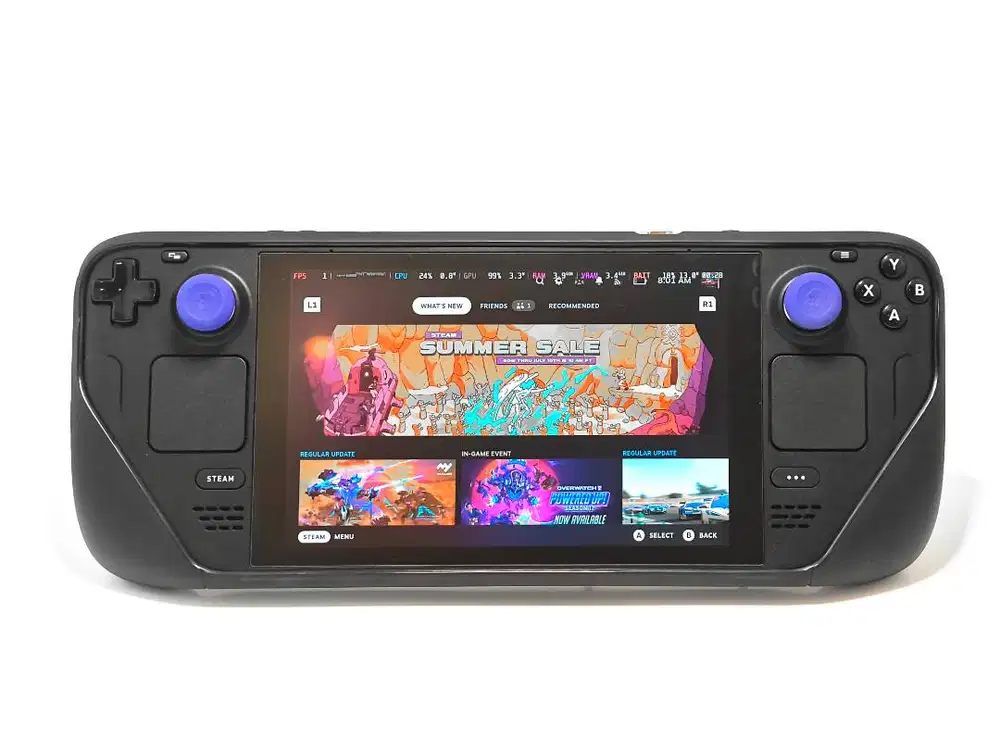 Valve Steam deck upgraded to 1tb