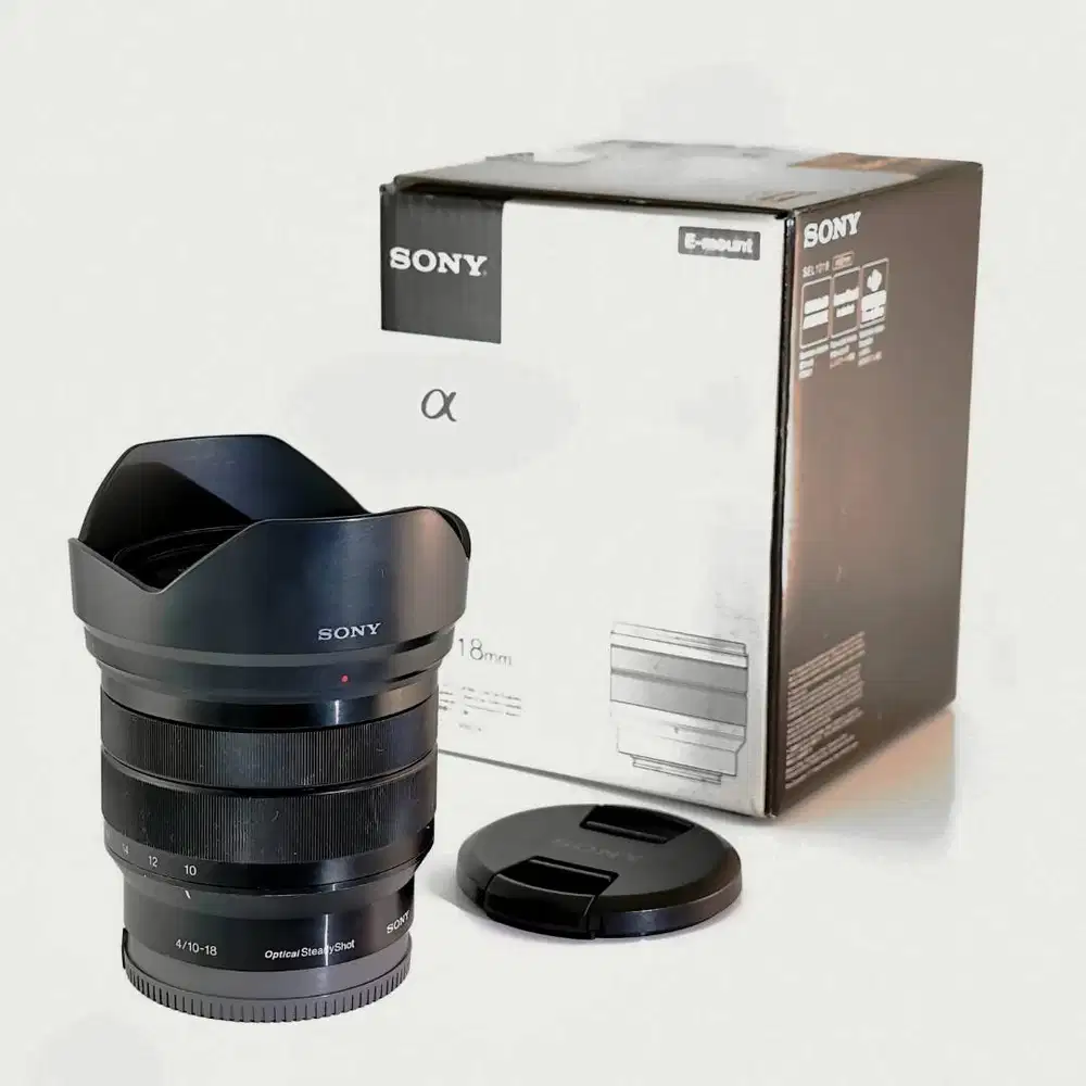 Sony Lens Lensa Ultrawide 10-18mm F4 E-Mount SEL1018 F4 OSS