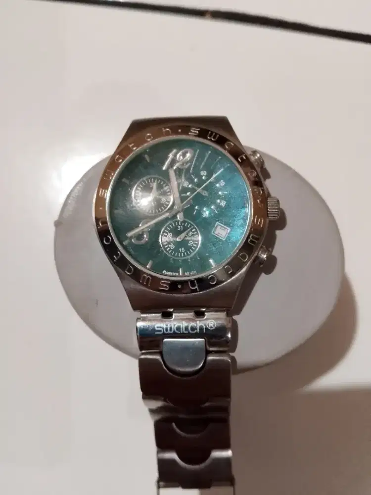 Jam tangan pria merk SWATCH ORIginal