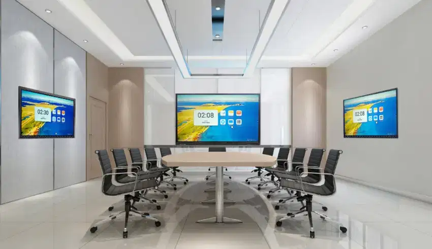 Lcd interaktif Smart touchscreen writeboard 75inch