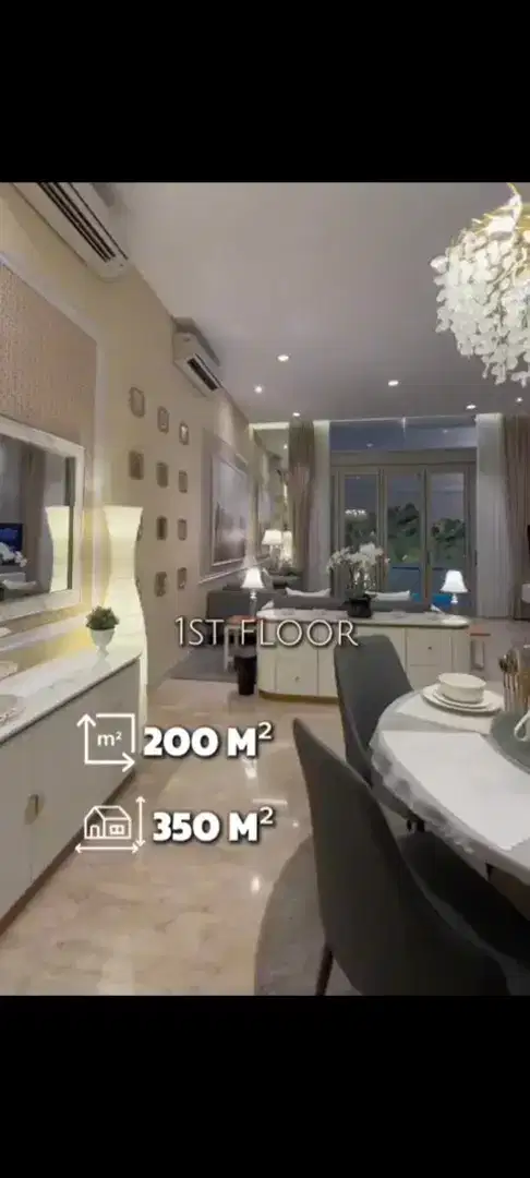 Dijual Rumah PIK Chopin Timur Laut — LT 200m², Harga 10,5 M Nego Tipis
