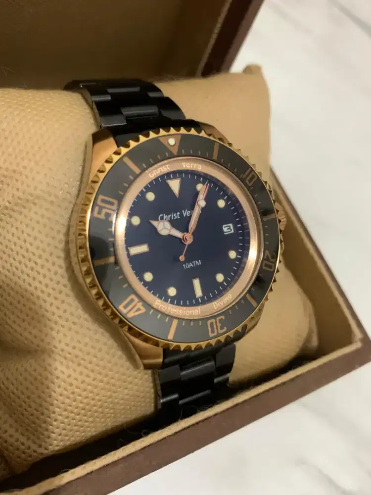 Jam Tangan Christ Verra CV 71637G-Hitam