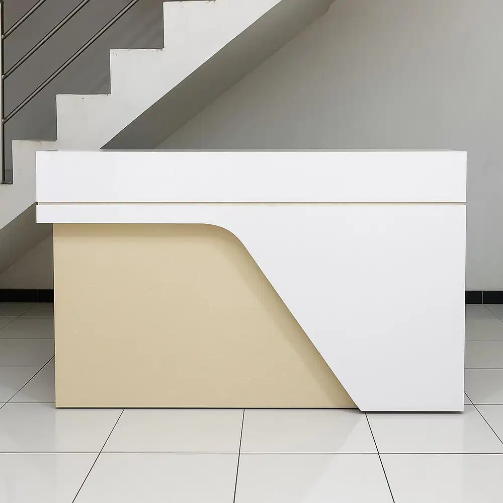 jual meja resepsionis | minimalis modern