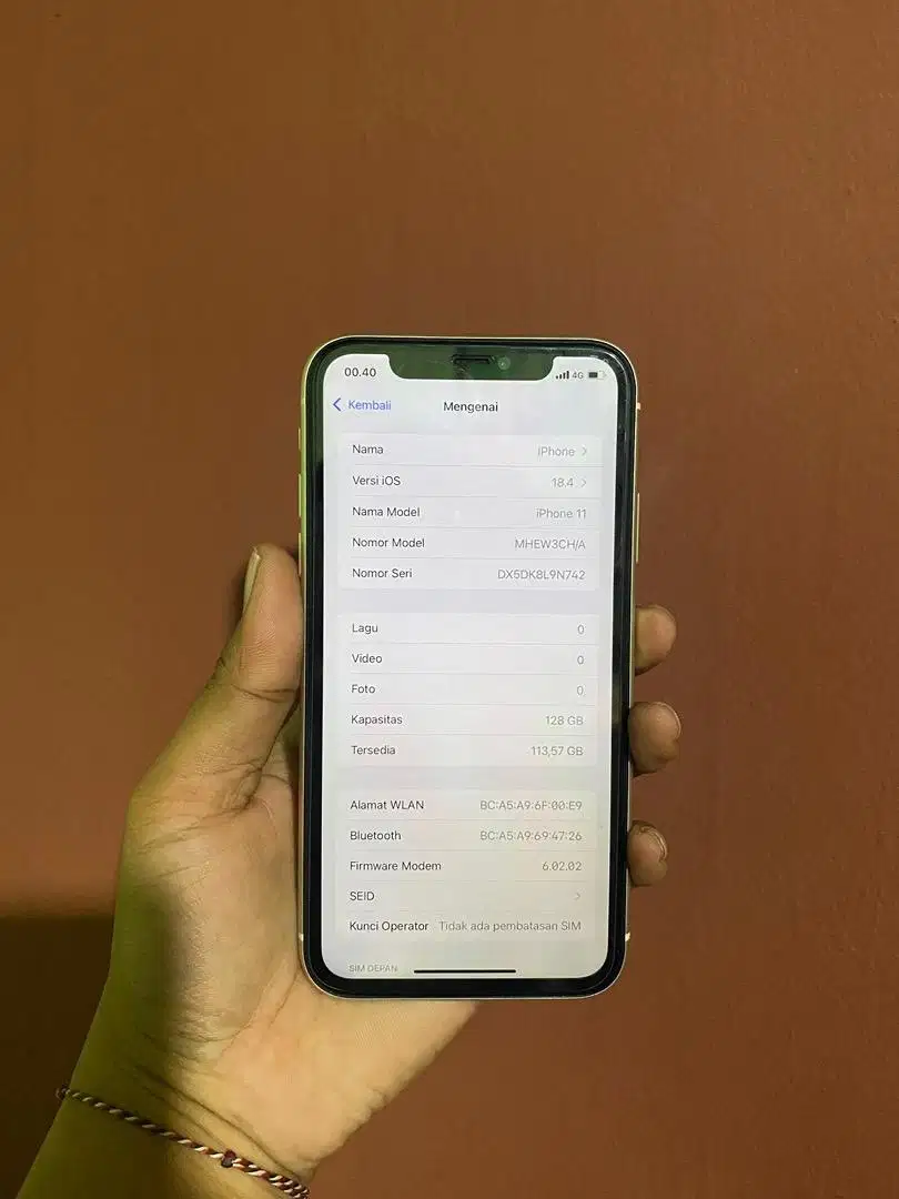 iphone 11 128 inter all operator