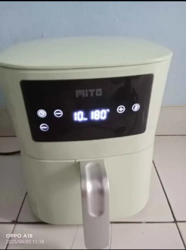 Mito digital air fryer AF1 (hijau tosca)