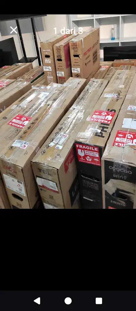 Dibeli TV bekas led lcd kondisi normal atau minus harga bersaing