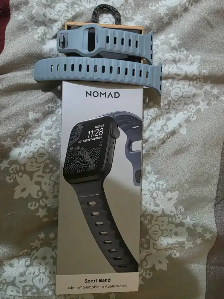 nomad strap sport apple watch warna biru