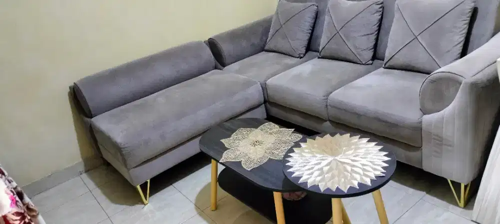Sofa mewah eastetic L vamelia by ars living