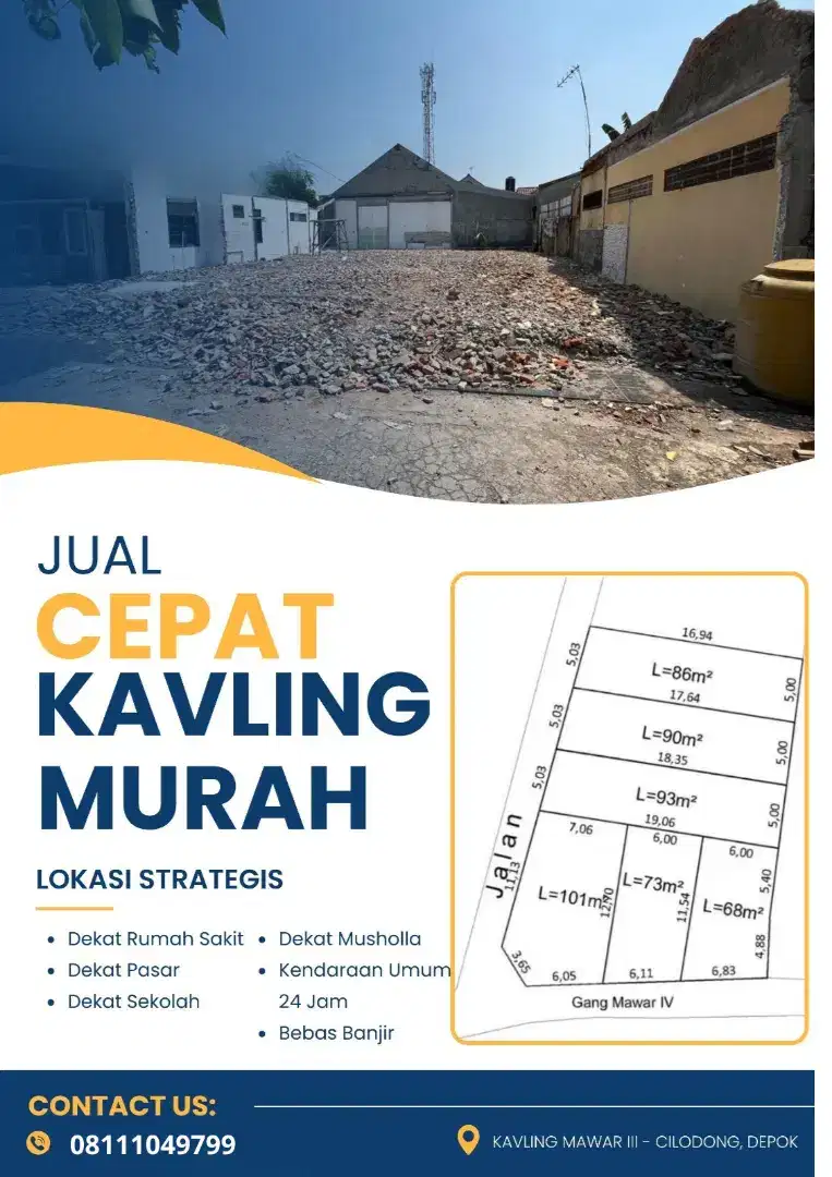 OBRAL Tanah Kavling Murah.. HARUS TERJUAL!!!