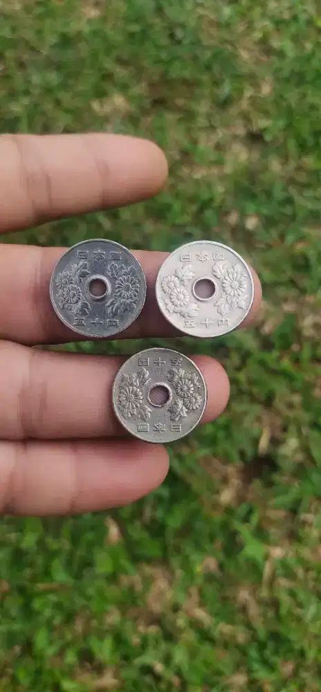 Borongan Japan Lucky 50 Yen Showa Choice Of Year 46 / 49 / 50