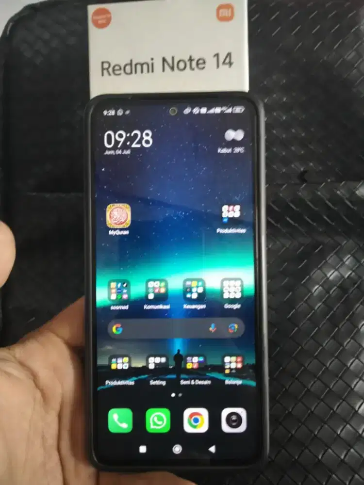 Redmi Note14 spek gahar kamera 108mp ram 8/256gb, like new