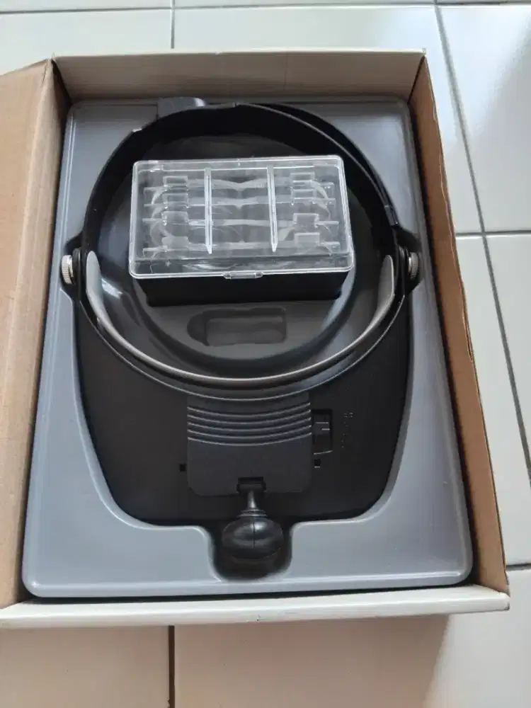 Topi Kaca Pembesar / Light Head Magnifying Glass