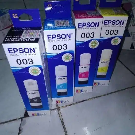 TINTA EPSON 003 NEW ORIGINAL