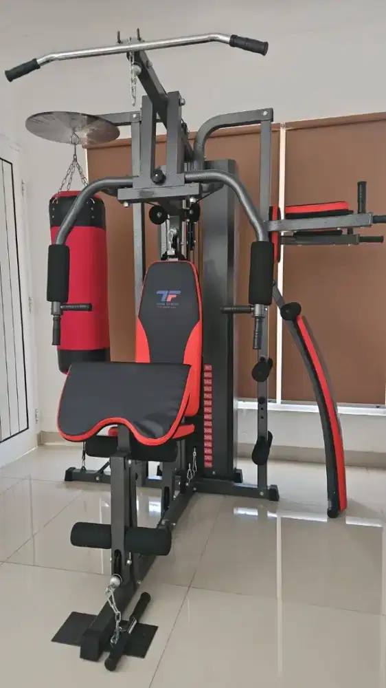 Alat fitnes home gym 3 sisi free sarung boxing. Nego sampe deal