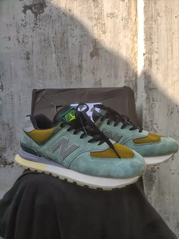 New Balance 574 Stone Island sepatu murah