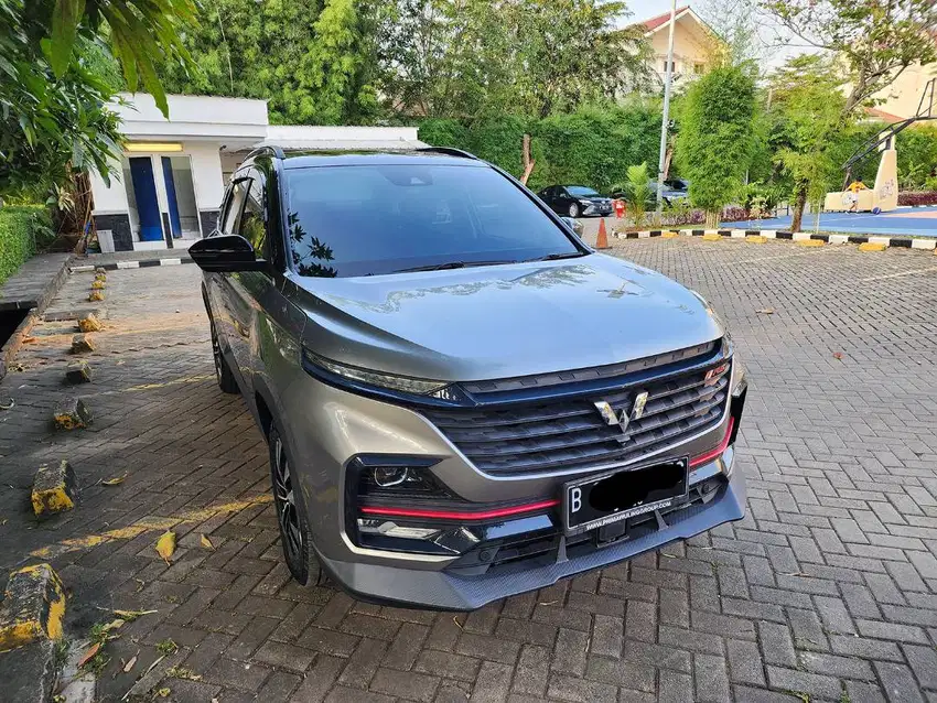 JUAL CEPAT CASH Wuling Almaz RS Pro Low KM 2021 Matic Abu Istimewa