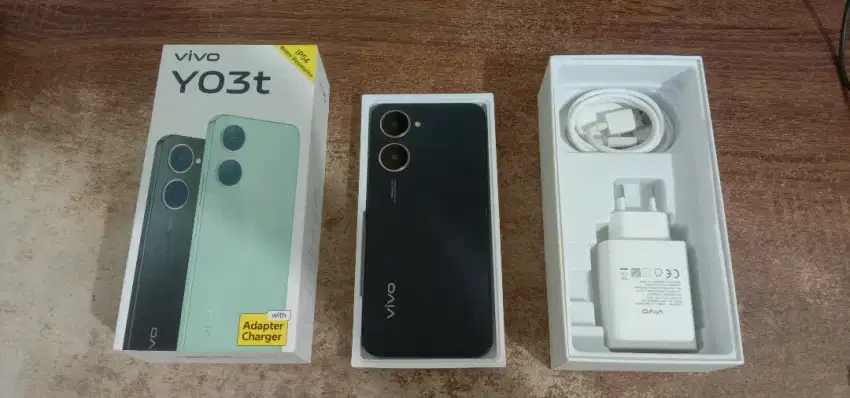 VIVO Y03t RAM 4+4/64GB FULLSET MULUS ORI BERGARANSI