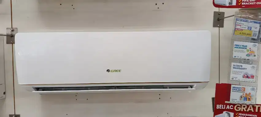 AC Split GREE 1/2 PK Low Watt