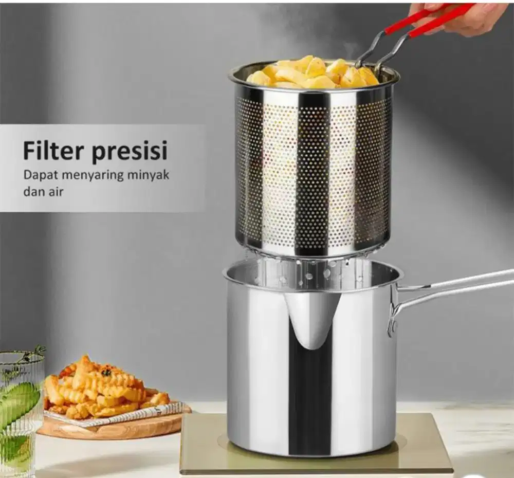 Panci penggorengan kentang serbaguna