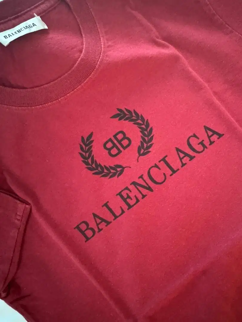 Balenciaga shirt red