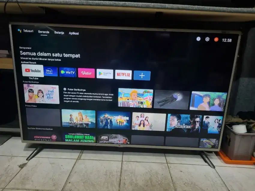 LG 60 inc digital bonus android box