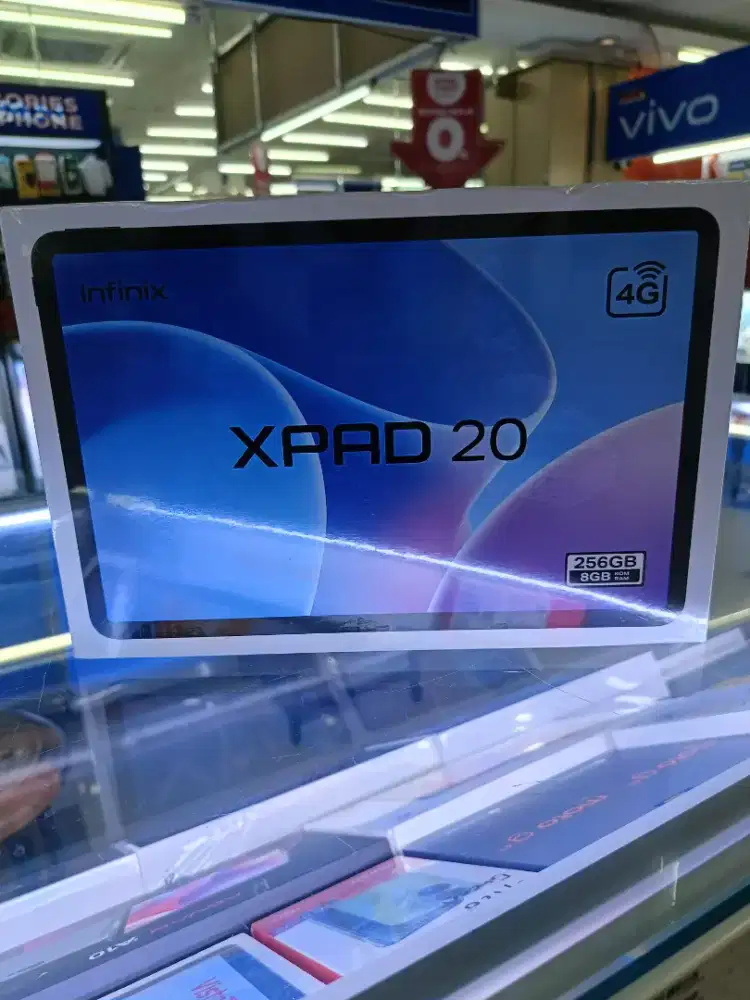 Tablet infinix XPAD 20 LTE 256gb ram 8gb dan4/128 resmi