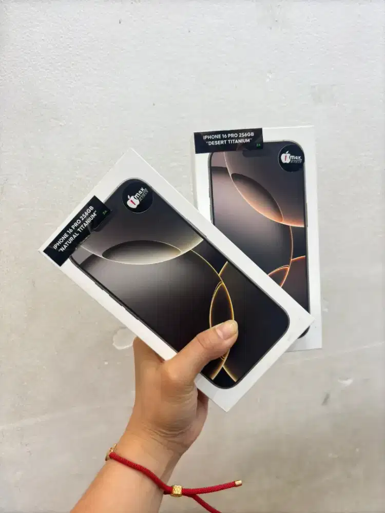 New iphone 16 Pro 256gb resmi