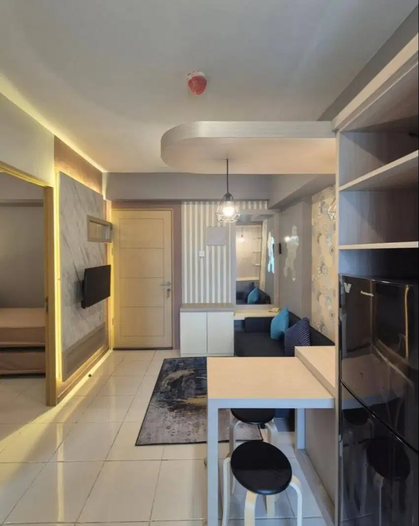 FULL FURNISH BARU GRESS APARTEMEN EDUCITY 2BR DEKAT SEKOLAH GLORIA,ITS