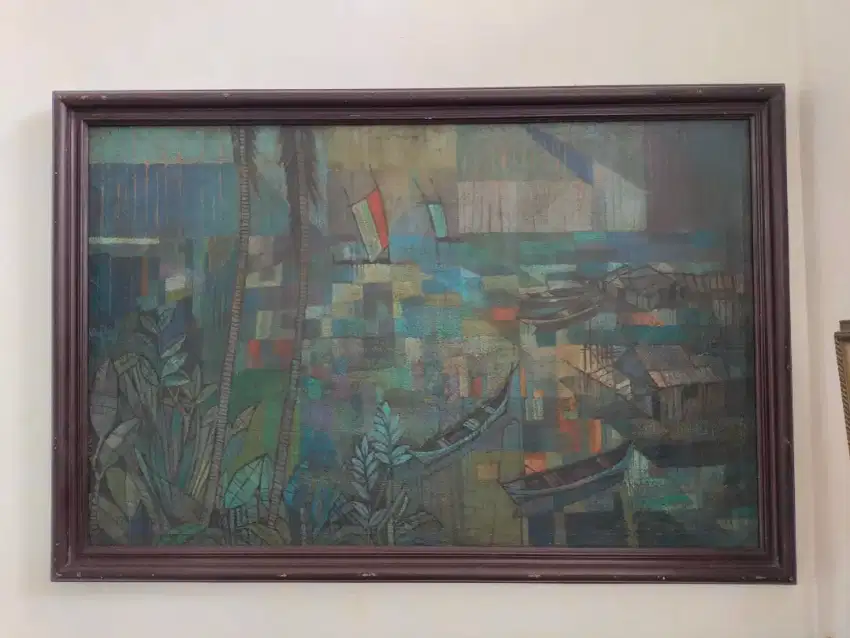 Lukisan tua karya Roedyat